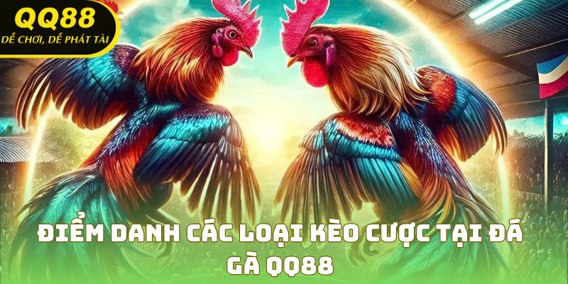 Những lựa chọn cá cược đa dạng tại đá gà QQ88
