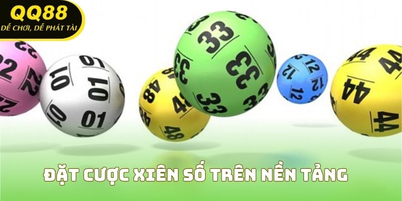 Đặt cược xiên số trên nền tảng trực tuyến QQ88